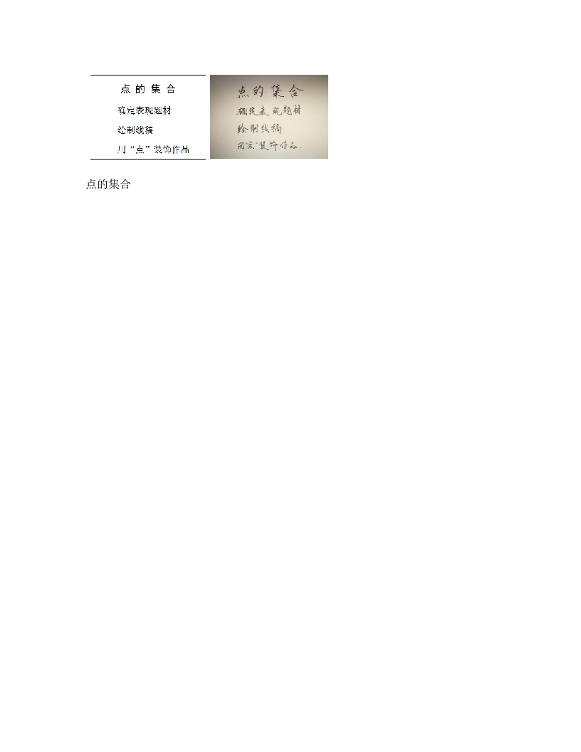 人教版小学美术说课稿《点的集合》-考神资料苑